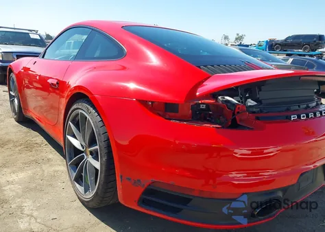 2020 Porsche 911 Carrera из США, поврежденный, VIN WP0AA2A97LS205866